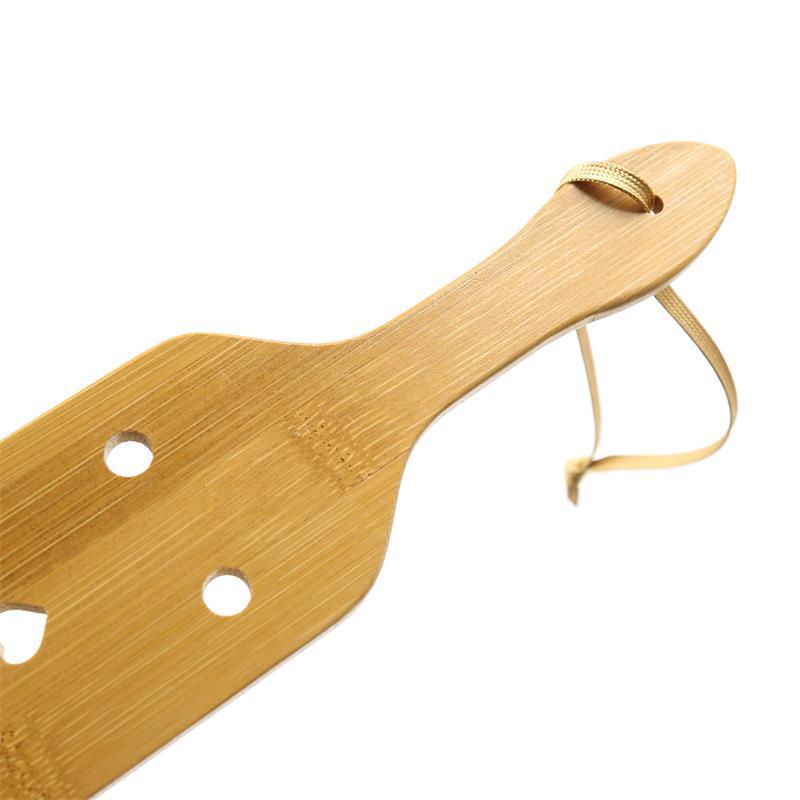 Bamboo Hearts Wooden Paddle