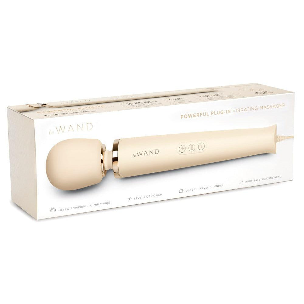 Large Plug In Vibrating Wand Massager